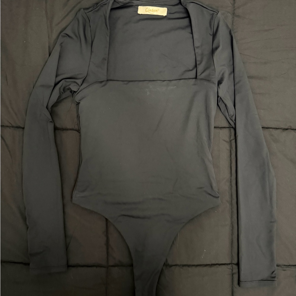 Women’s Square Neck Long Sleeve Bodysuit